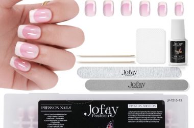 240pc French Tip Press On Nails Just $20.69 + a FREE Pack!